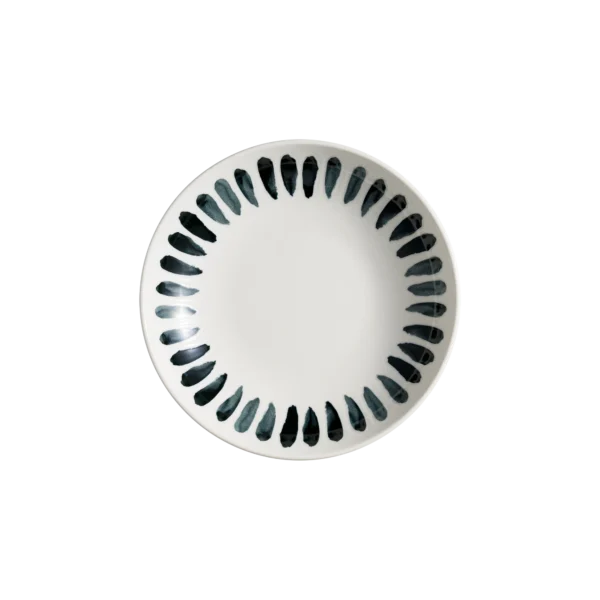 Bonna Lavis Black Bloom Çukur Tabak 23 cm 1000 cc
